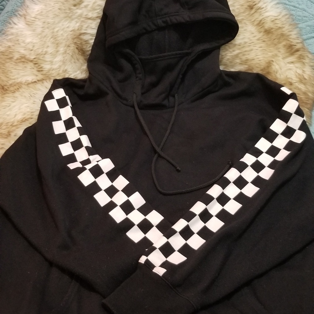 Checkered hoodie